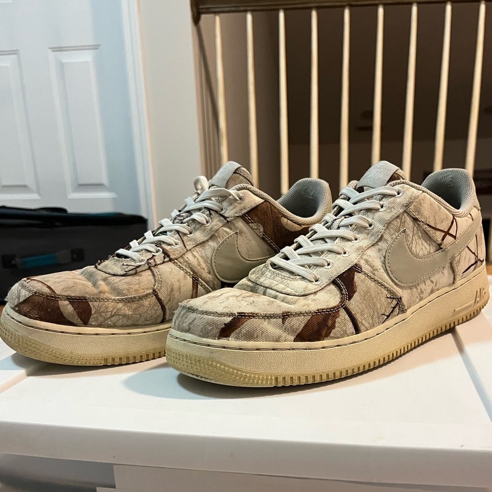 Nike - X Realtree Camo Air Force 1 Shoes